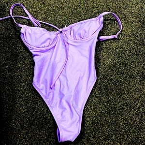 Light purple one price bathing suit